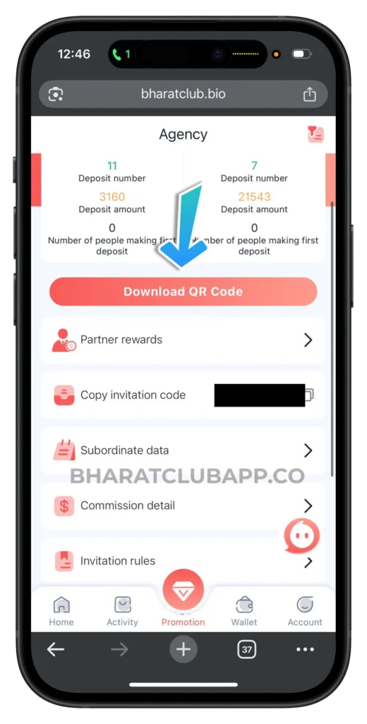 bharat-club-promotional-page